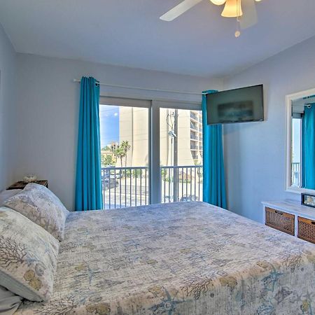 Sunny Oceanfront Condo On South Padre Island Beach Экстерьер фото