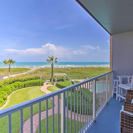Sunny Oceanfront Condo On South Padre Island Beach Экстерьер фото