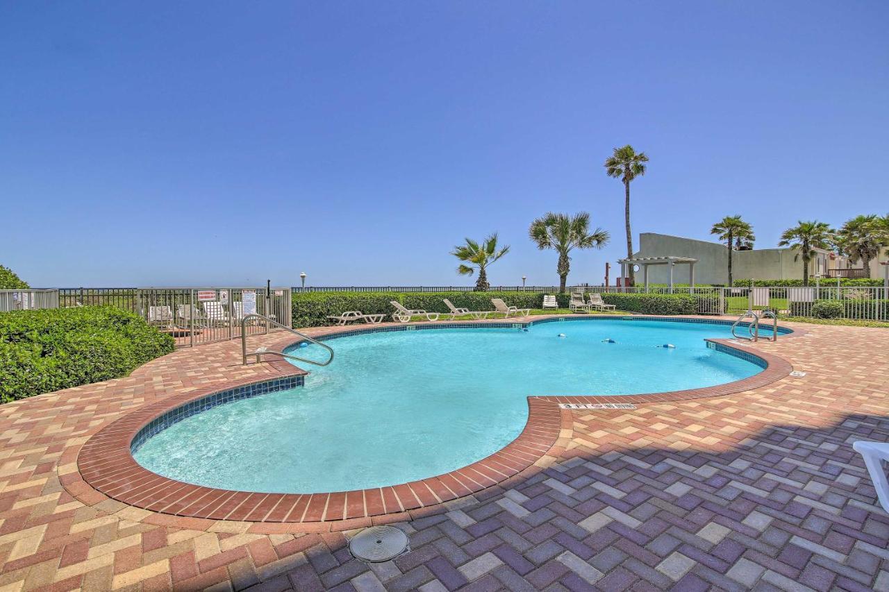 Sunny Oceanfront Condo On South Padre Island Beach Экстерьер фото