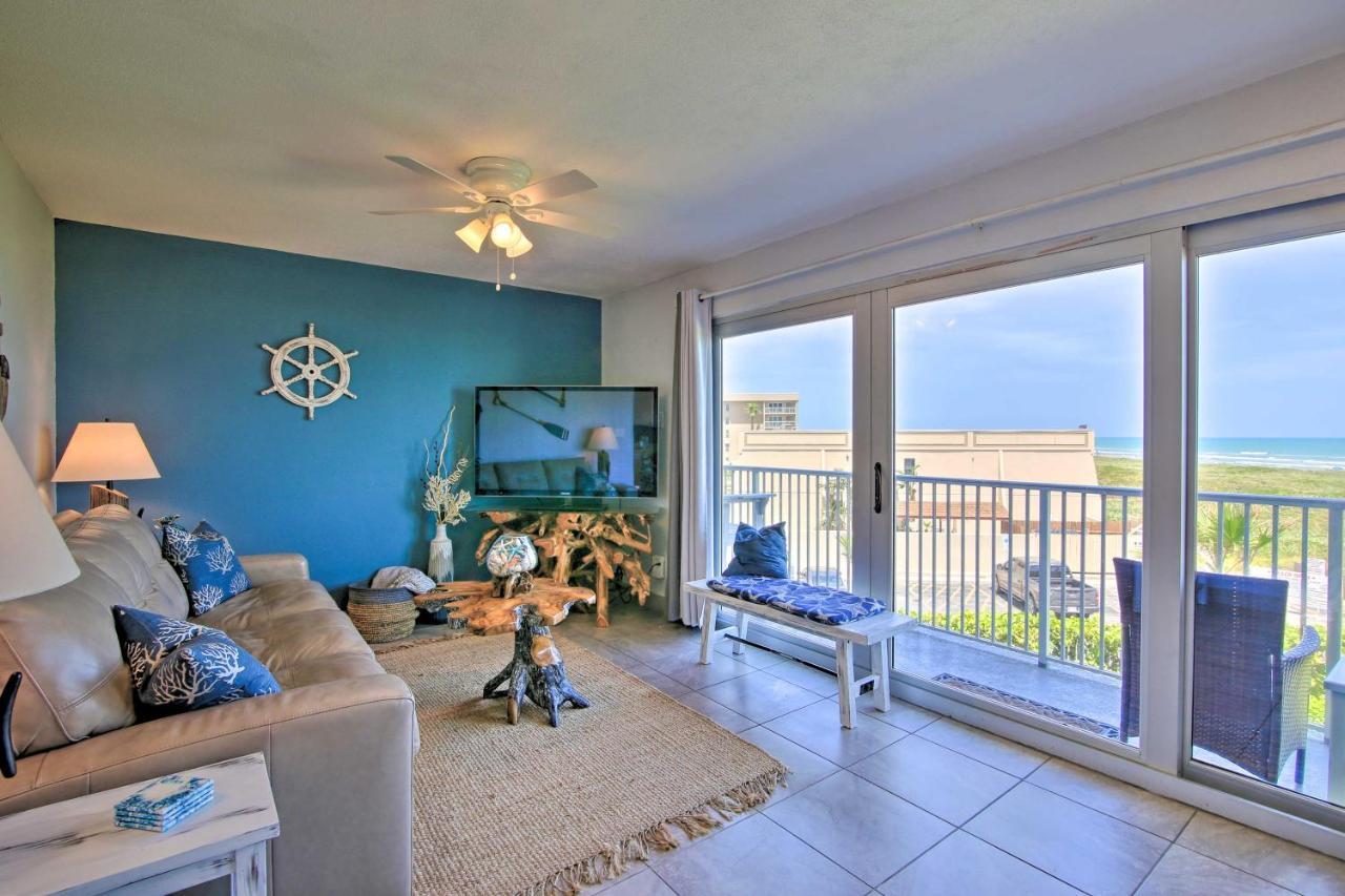 Sunny Oceanfront Condo On South Padre Island Beach Экстерьер фото