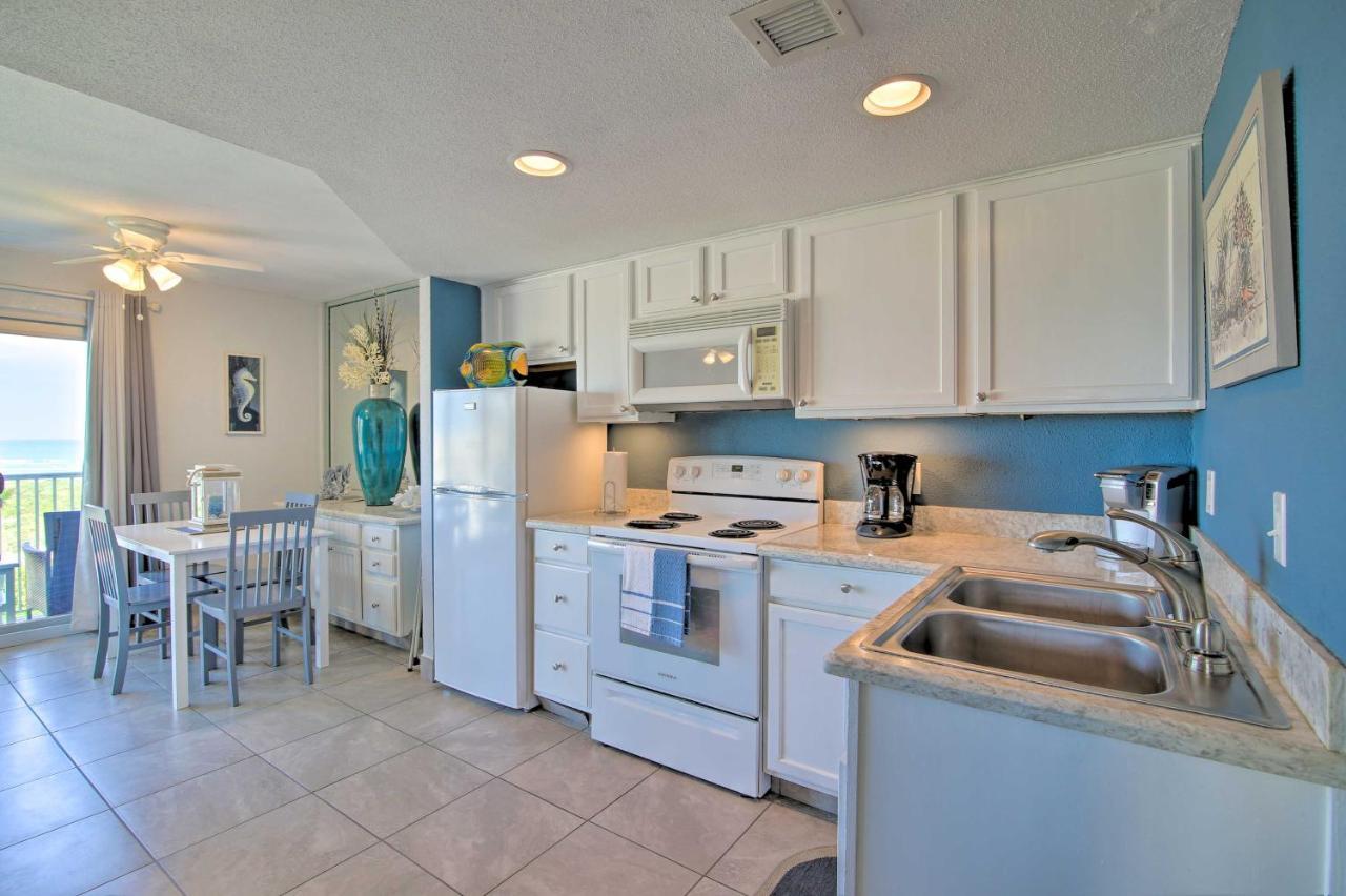 Sunny Oceanfront Condo On South Padre Island Beach Экстерьер фото
