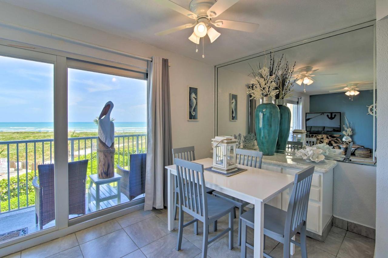 Sunny Oceanfront Condo On South Padre Island Beach Экстерьер фото
