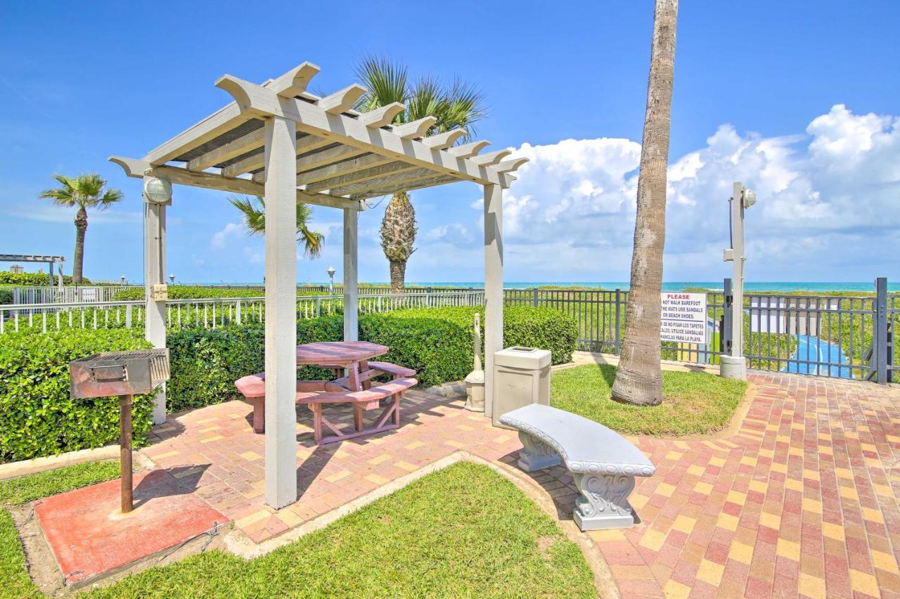 Sunny Oceanfront Condo On South Padre Island Beach Экстерьер фото