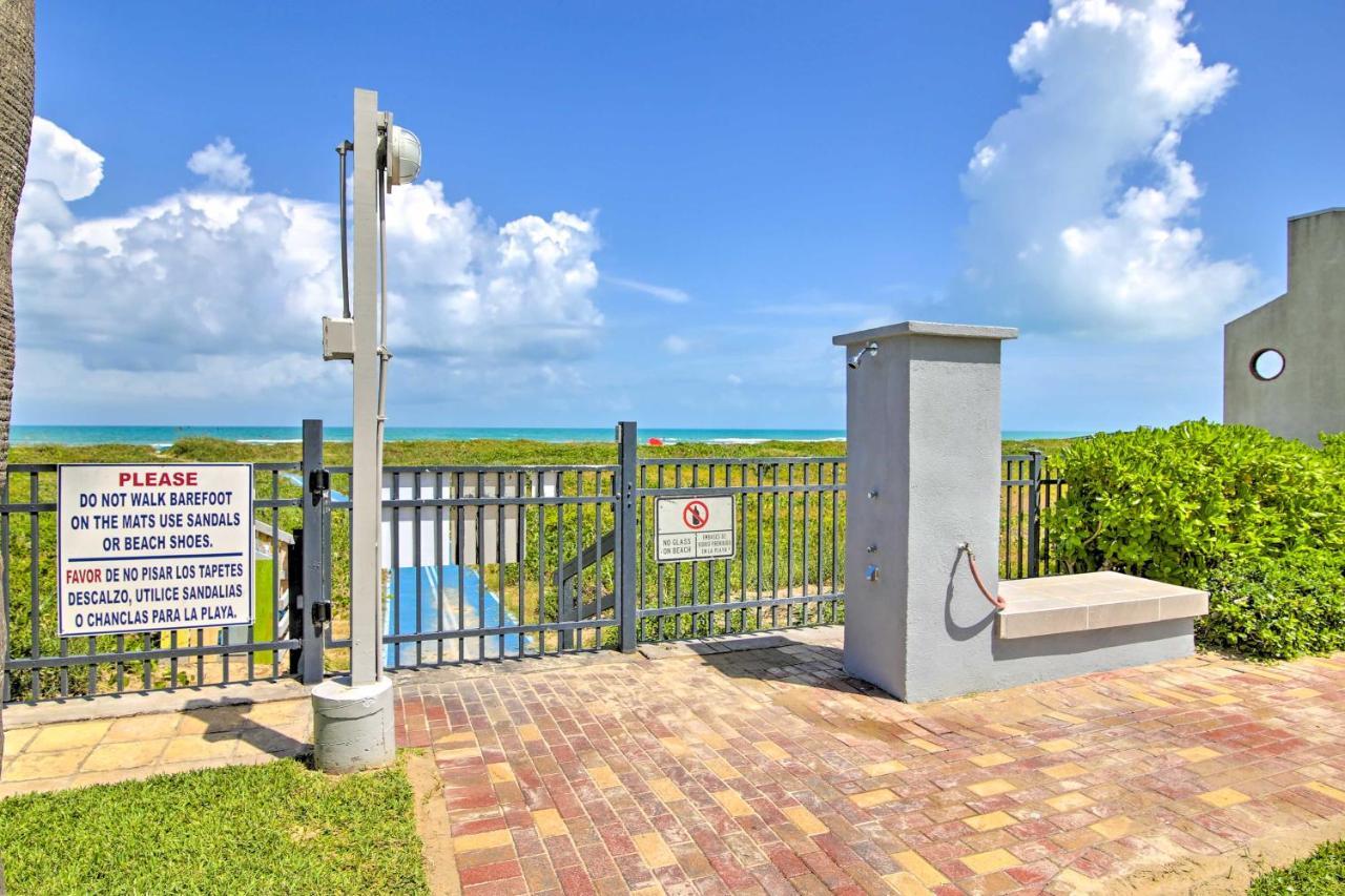 Sunny Oceanfront Condo On South Padre Island Beach Экстерьер фото