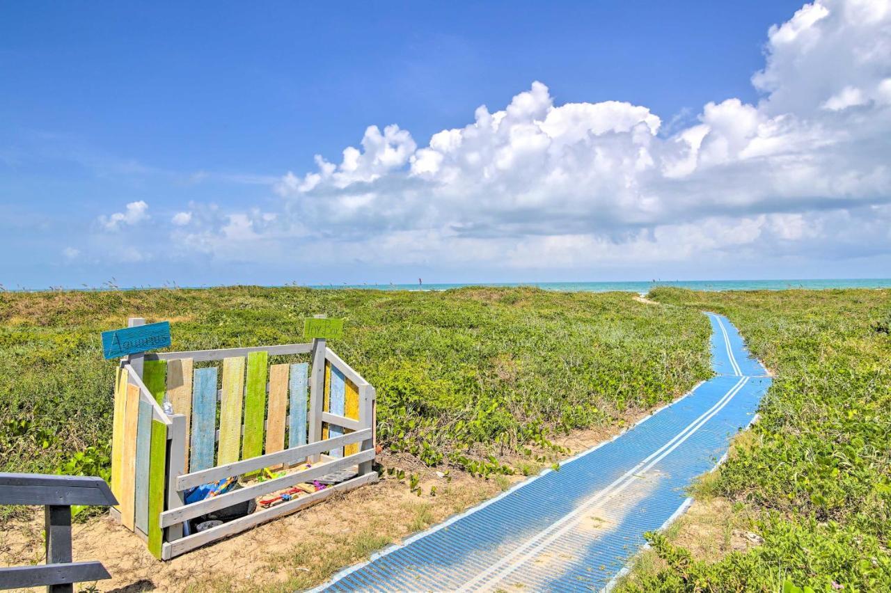 Sunny Oceanfront Condo On South Padre Island Beach Экстерьер фото